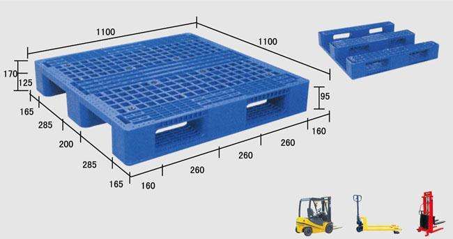 立體倉(cāng)庫(kù)專用塑料托盤